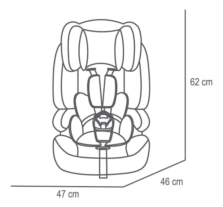 Autoasiento Prinsel Booster 1 2 3