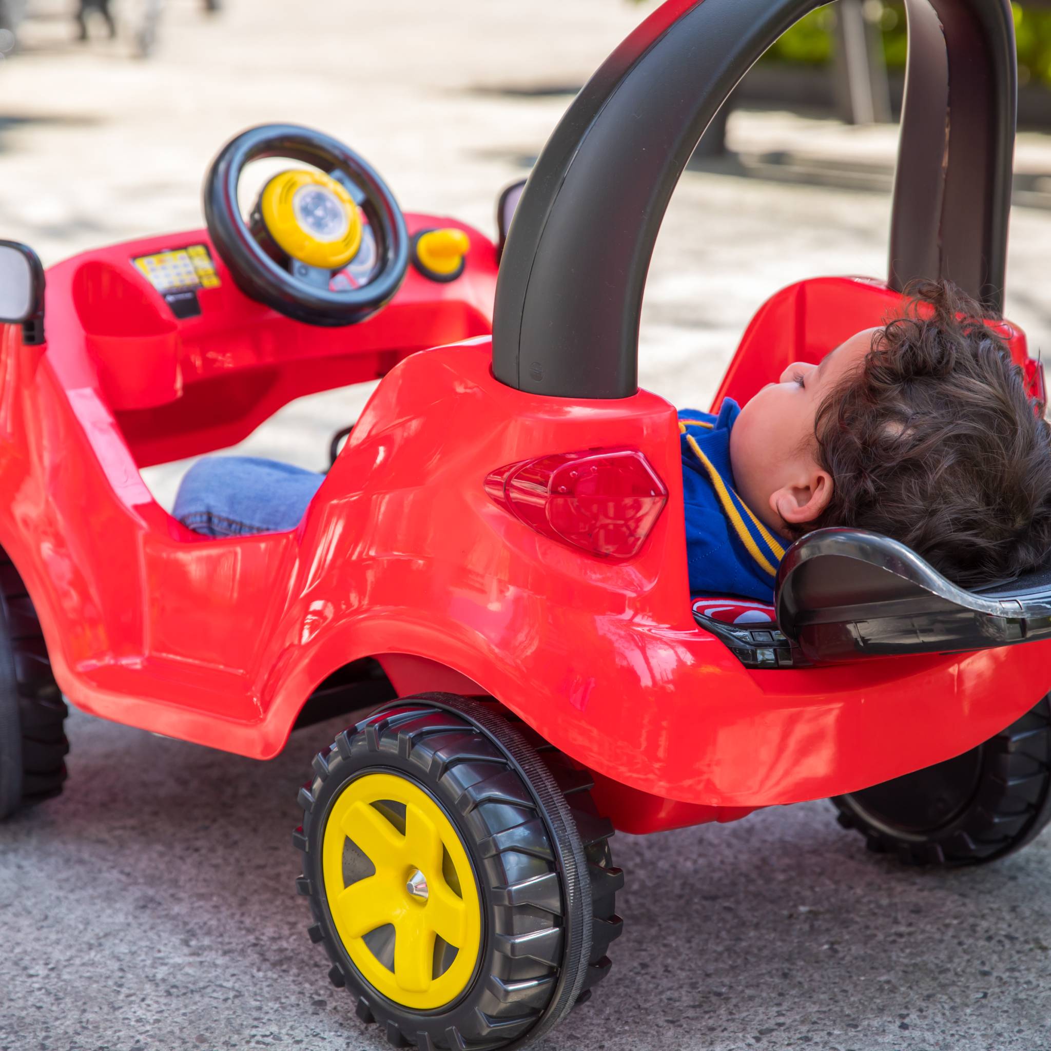 Montable prinsel push car adventure rojo on sale